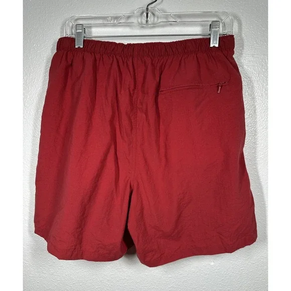 Columbia Shorts Mens Large Nylon Swim Hiking Outdoor Mesh Lined Key Pocket 90s - Picture 2 of 9